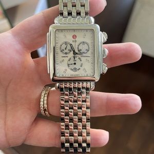 Michele Deco Dial Chrono Ladies watch